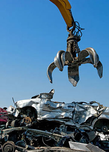 Destruction de voiture
